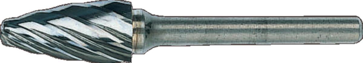 Roterende fil Bahco form F for AL - Roterende fil HM Bahco Ø6mm spiss avr