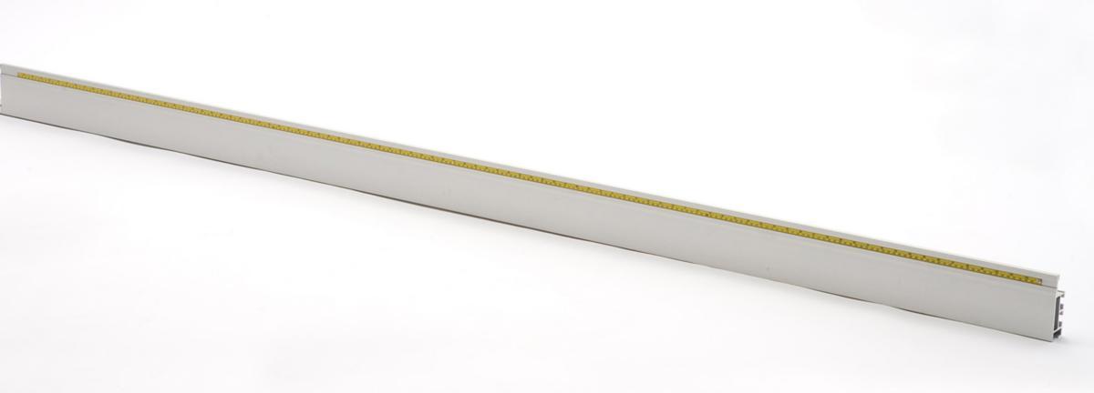 Aluminiumsanhold m/målebånd for fast bord til Gjerdesagen - Alu.anhold 5m Ernex Gjerdesag mod -03