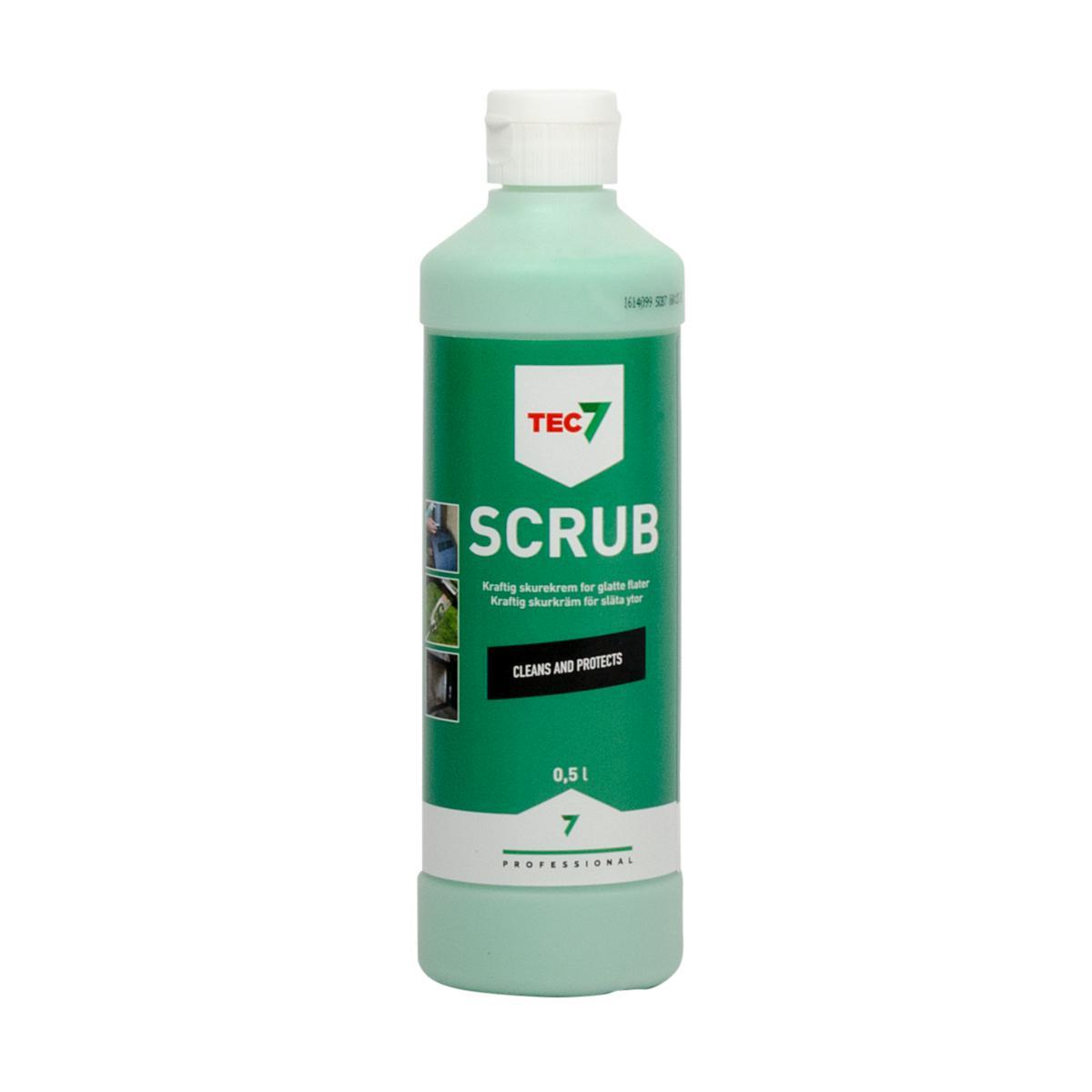Rengjøring Tec7 Scrub - Skurekrem Tec7 Scrub Relekta 0.5L plastflaske