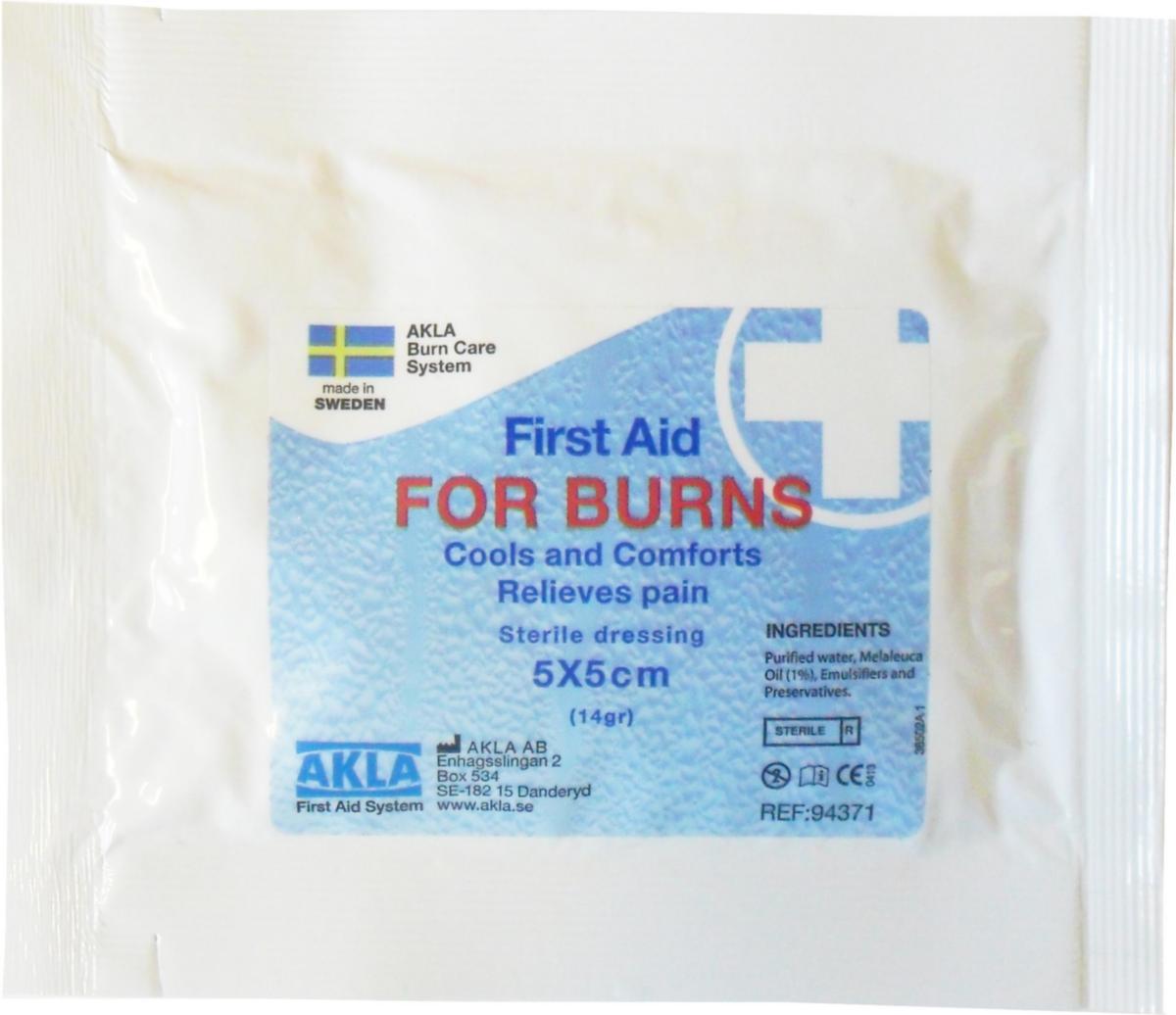 Brannskadekompress BurnFree Akla - Brannkompress Akla For Burns 10X10cm