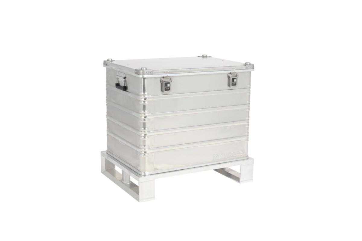 Aluminiumskasse Zarges K470 m/pall - Aluminiumskasse K470 m/pall Zarges 80X60X60cm 40566P