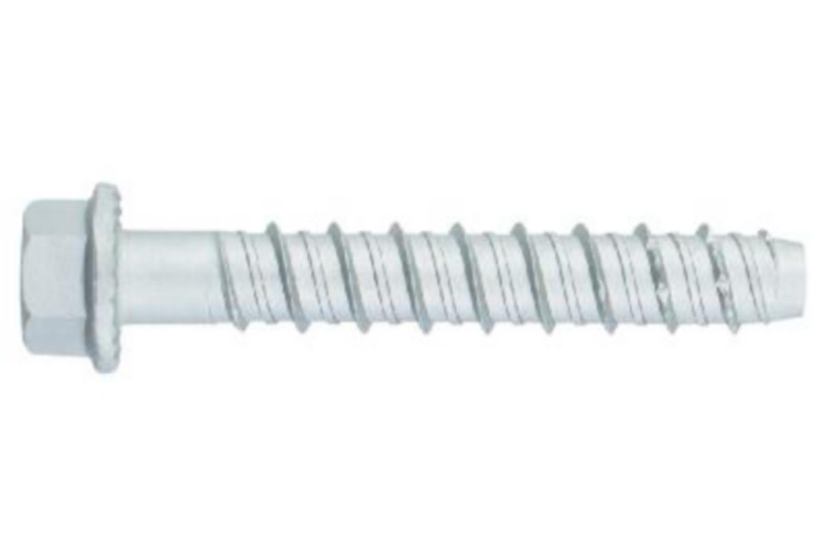 Indexbetongskrue Hex Flens - Betongskrue 5X40/50 C3 6kt C3 m/flens St-Part.6 100pk