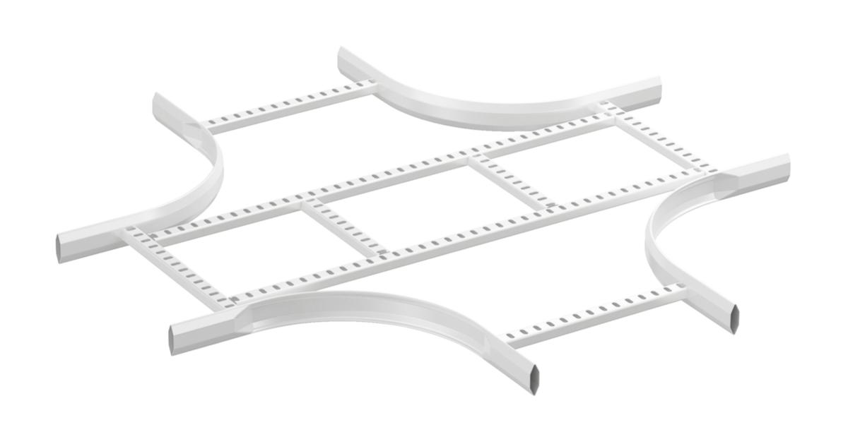 X-stykke 17 - 17/200 ZP HVIT X-AVGRENING