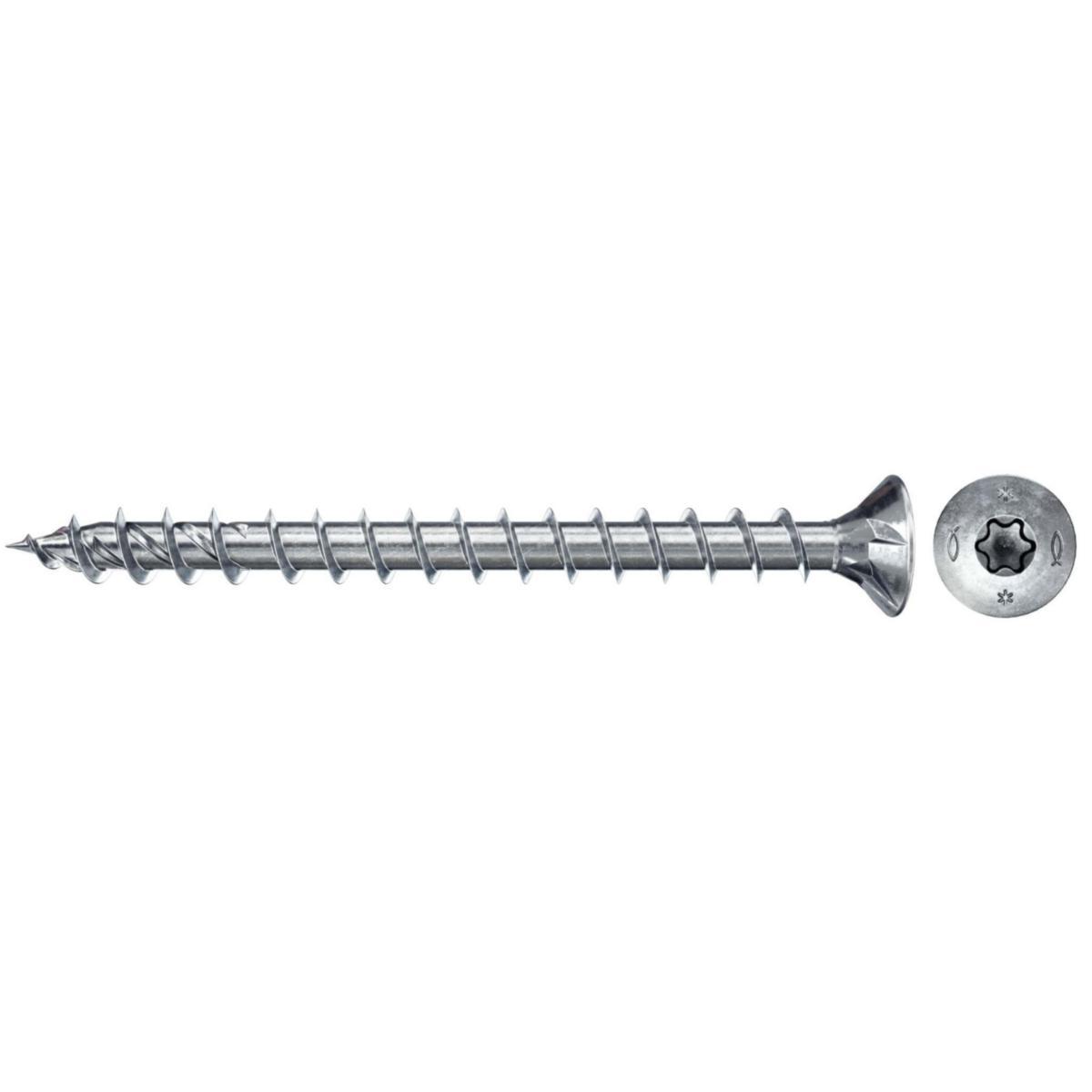 Treskrue fischer PFII Torx senkhode elforzinket - Treskr 4.0X35 EZ SH TX20 PFII elforz SH helgj. fischer 200pk