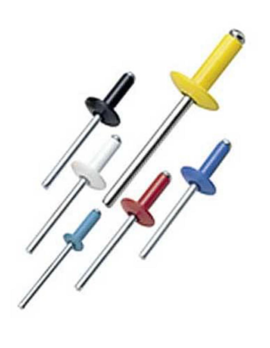 Nagle Standard Degometal A2/A2 - NAGLE STANDARD A2/A2 3,2X8,0 Degometal RAL7040 500st/pk