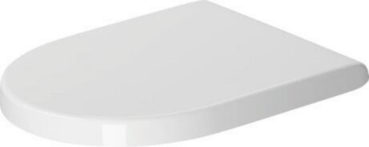 Klosettsete Starck 3, 006389 - Duravit Starck 3 klosettsete med soft-close Art.0063890000