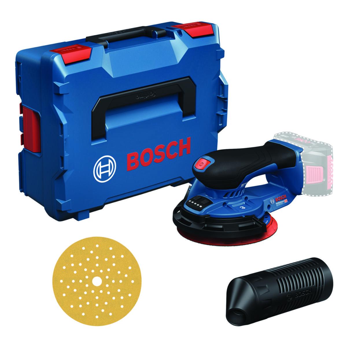 Eksentersliper Bosch Gex 18V-150 Solo - Eksentersliper GEX 18V-150-3 Bosch 18V Solo L-BOXX
