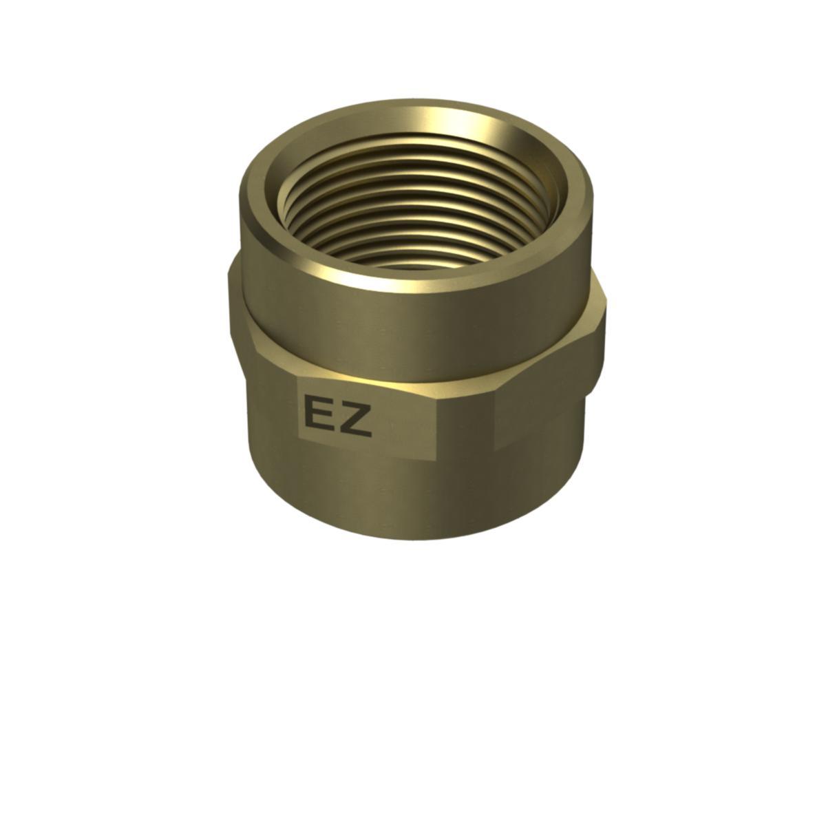 Muffe messing Ezze - 1.1/4" messing muffe Ezze 3275