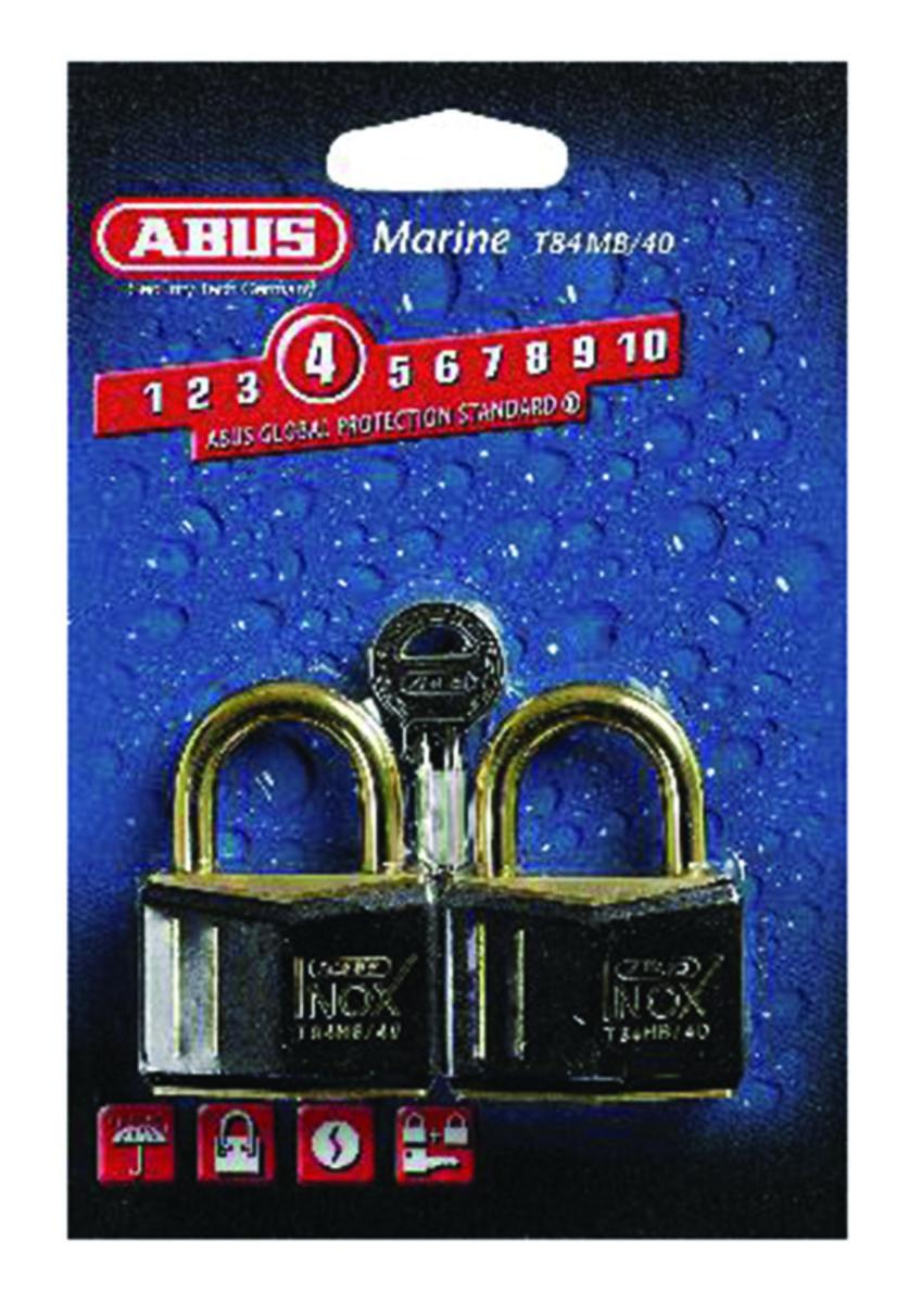 Hengelås T84MB 40 Twin SV, Abus - Hengelås Twin Abus T84MB 40 SV