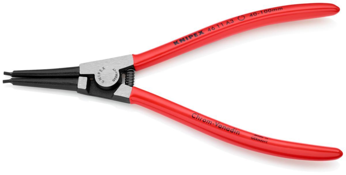 Seggeringstang rett Knipex 4611 - Seegerringstang 4611 Knipex 210mm A3