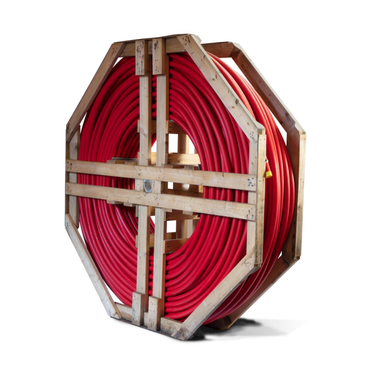 Fiberrør Infraplast 40mm utendørs SUB - SUB FIBERK. RØR 40MM 1500M Rød