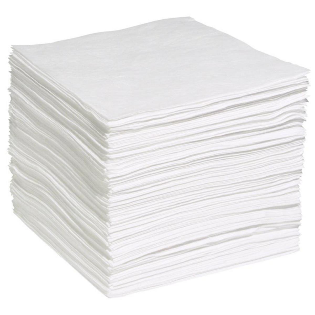 Absorbent Ark Oil Only - Absorbent Ark 38X48cm OIL DW Oil only 100 Ark i pakke
