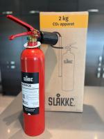 Brannslukker Slåkke CO2 2kg Ombrukt