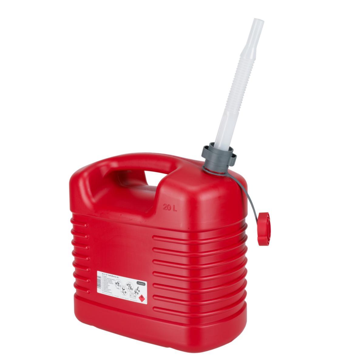 Bensinkanne Pressol - Bensinkanne Pressol 20L rød plast 21137