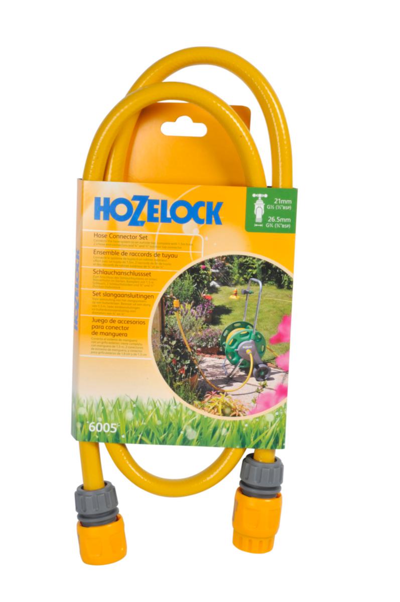 Slangekoblingssett 1.5 m for slangevogner Hozelock 6005 - Koblingssett for slangevogner Hozelock 1.5m 6005