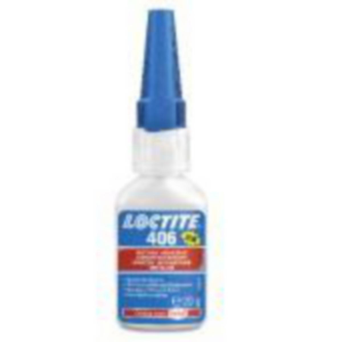 Hurtiglim Loctite® 406 - Hurtiglim 406 Loctite 20g transparent