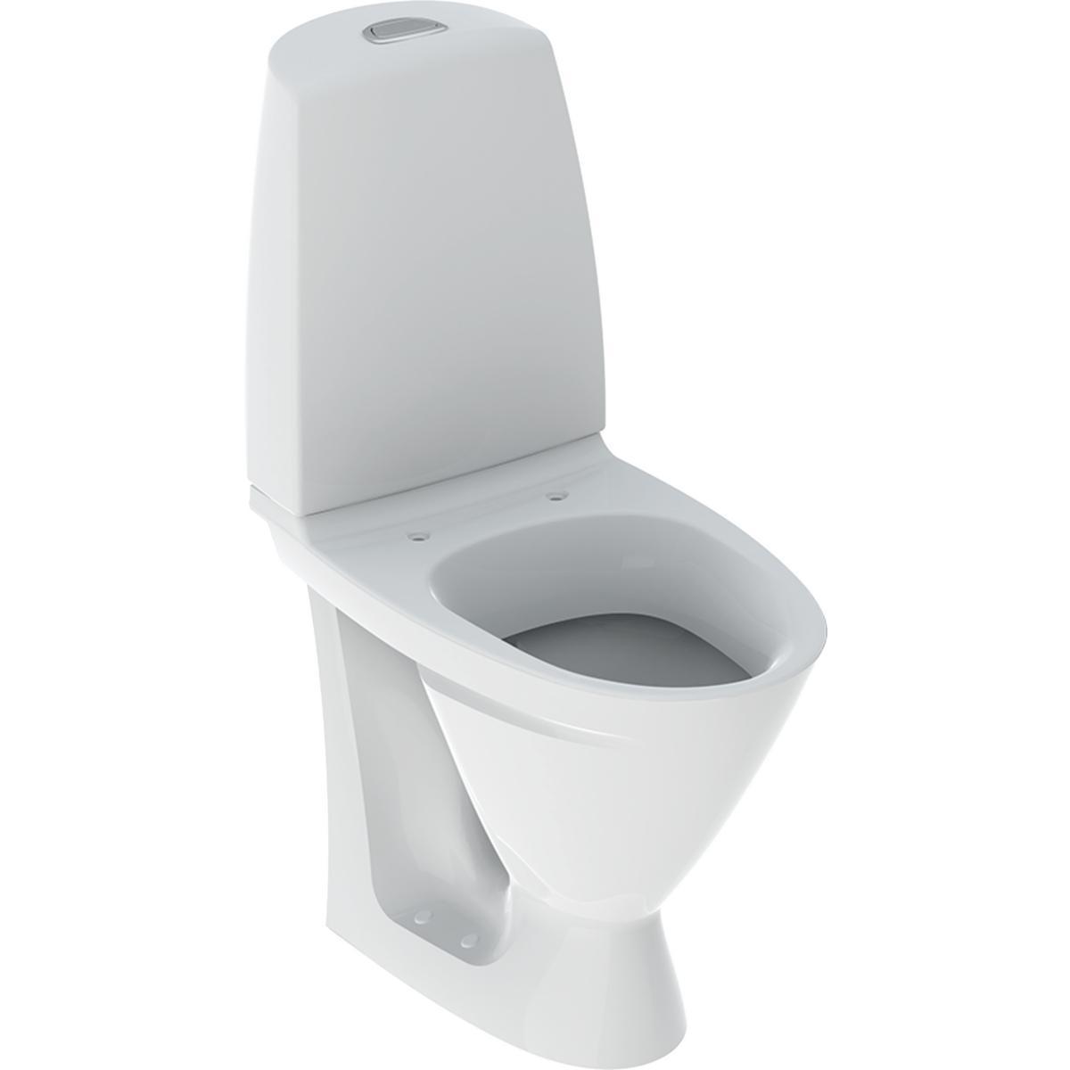 Klosett Sign 6872, høy skjult universallås, dbl-skyll Porsgrund - PB Sign høy mod dobbelskyll