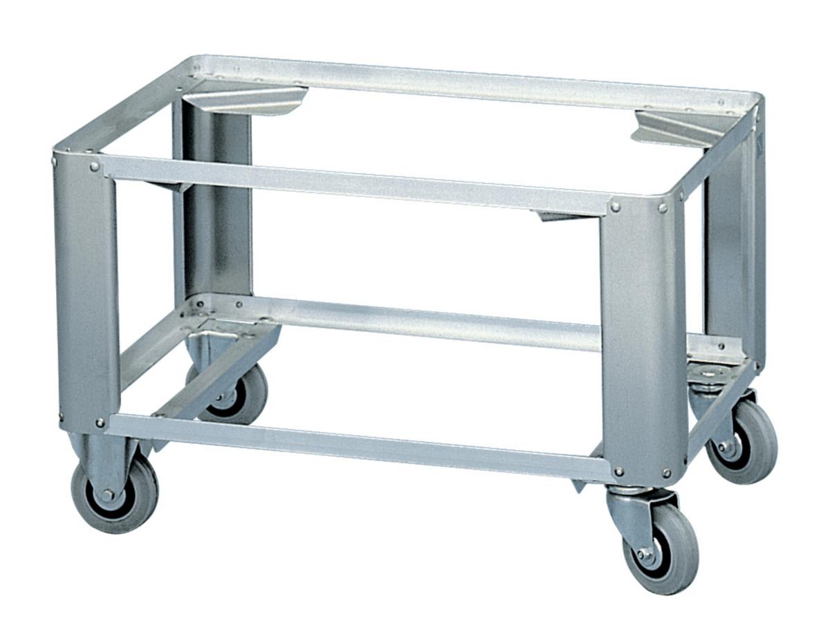 Undervogn Zarges W-150 høy - Undervogn Aluminiumskasse W150 Zarges 80x60cm høy type 40680
