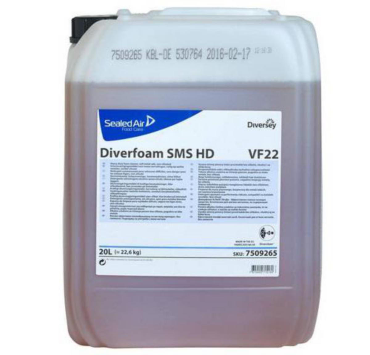 Industrivask Skumvask Diversey™ Diverfoam SMS HD Sterkt Alkalisk - Industrivask Skumvask SMS HD Driverfoam Sterkt Alkalisk 20L