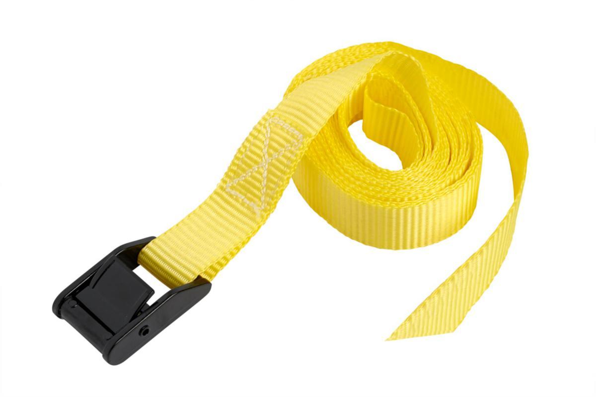 Spennbånd Ironside - Spennbånd 400kg bredde 25mm Ironside 3.0m gul 2pk 100192