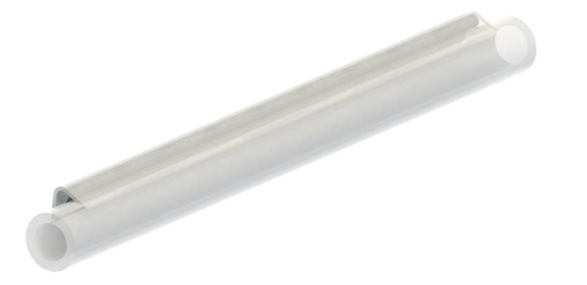 Fiber skjøtehylse Centex Knutsen 61mm - Fiber Skjøtehylse 61mm Prisenhet= 1stk. 100stk/pose