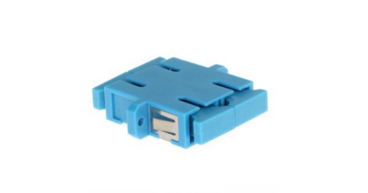 Adapter Centex Knutsen SCD-SCD - Adapter SCD-SCD SM ZR sleeve skru/snap montert blå