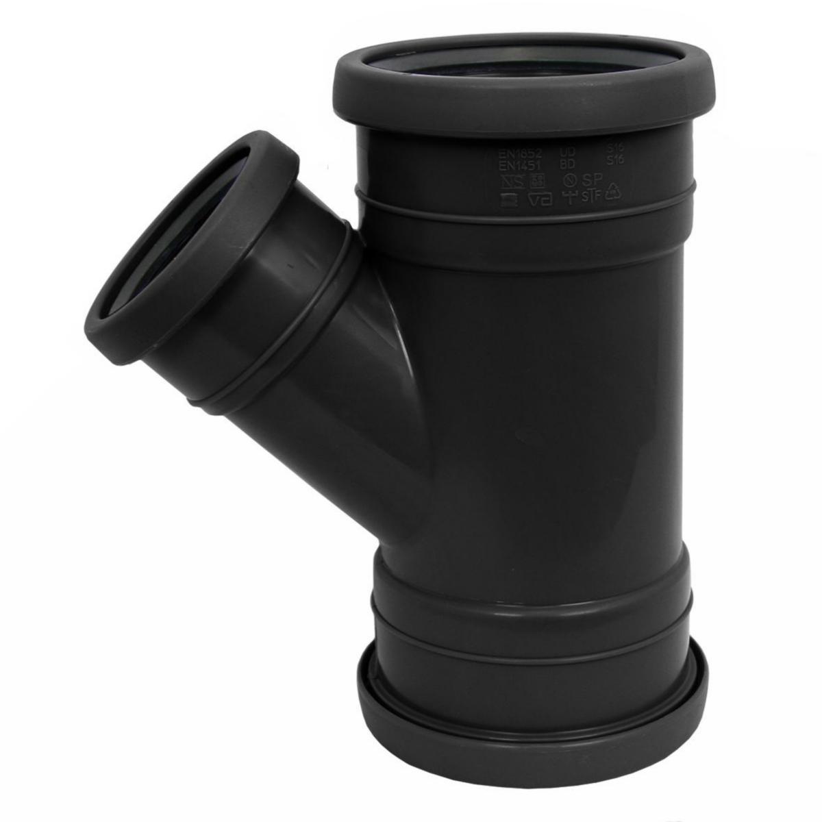 Grenrør Pipelife - 75x50-45° PP Kabelgrenrør