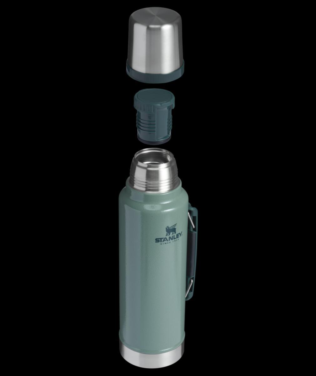 Termos Stanley Classic Hammertone Green - Termos Classic Stanley Hammertone Green 1.4L
