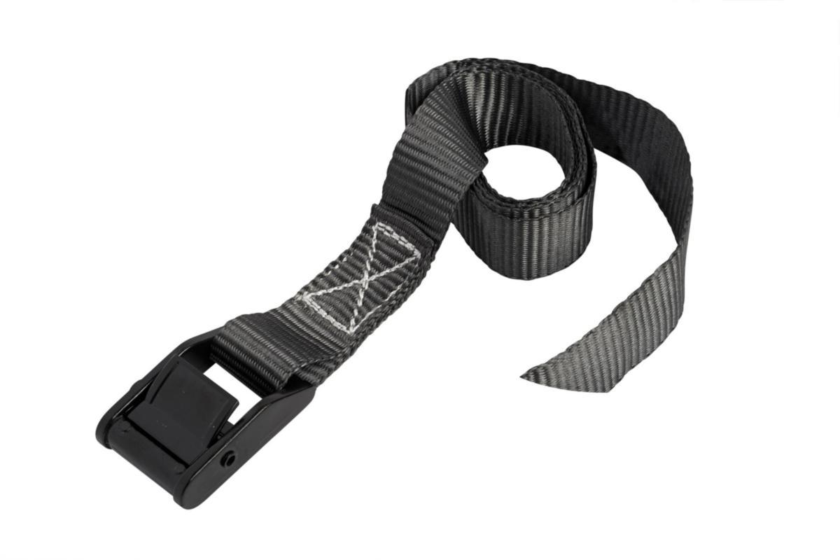 Spennbånd Ironside - Spennbånd 400kg bredde 25mm Ironside 1.0m svart 2pk 100195