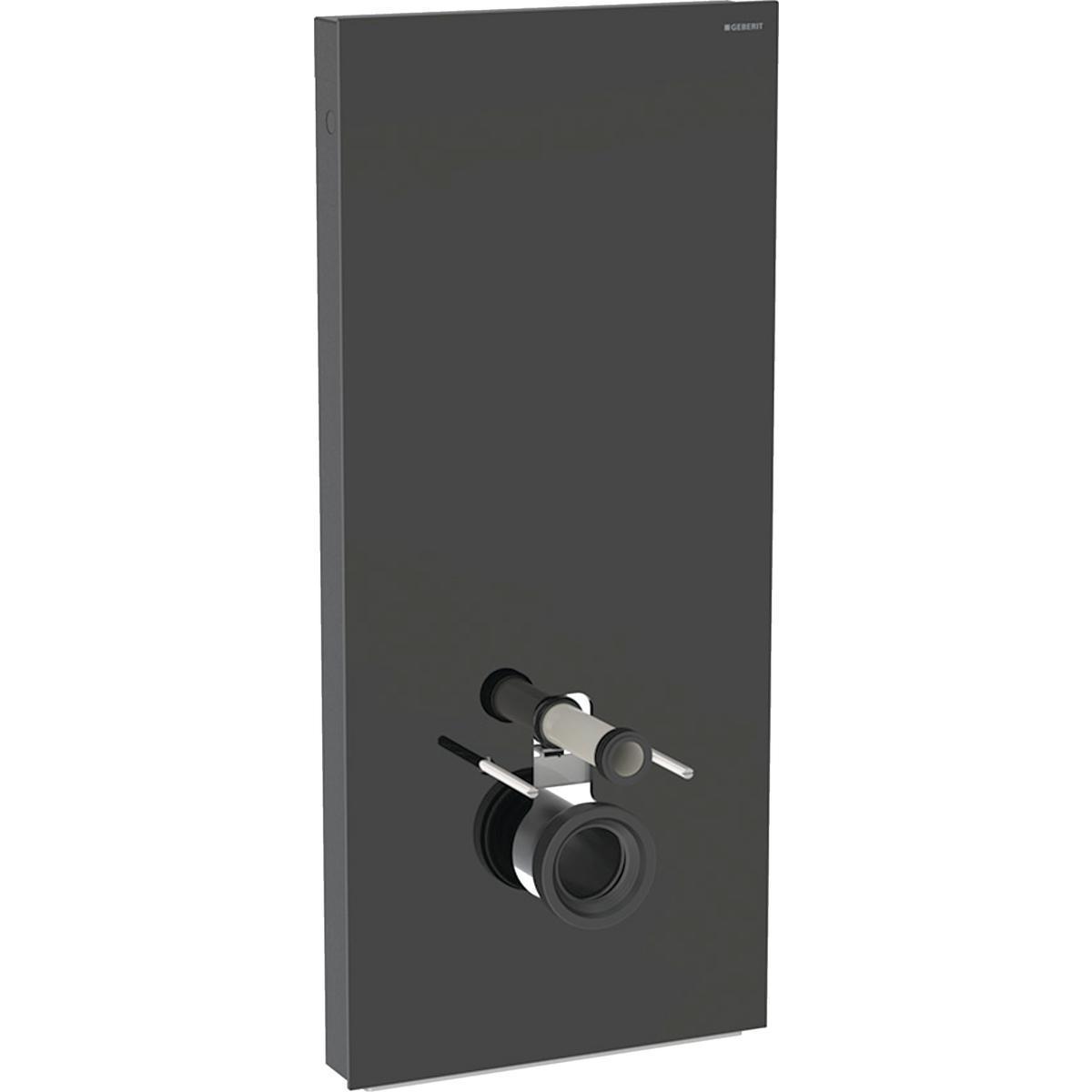 Sisterne Monolith vegghengt glass H114 - Geberit Monolith modul vegg h114 sort glass