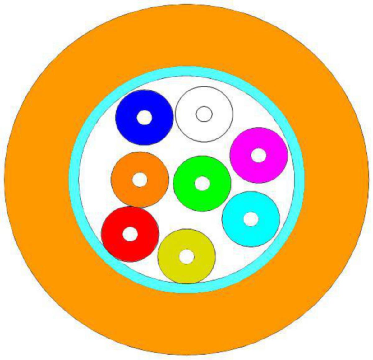 Fiberkabel Prysmian AXAI-I/O-W - G24-50/125 AXAI-I/O-W Oransje 