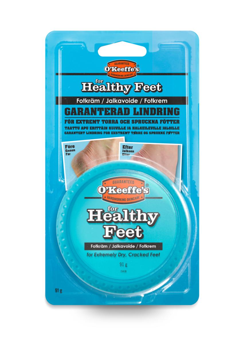 Fotkrem O'Keeffe's Healthy feet - Fotkrem Healthy Feet O'Keeffe's 91g uparfymert