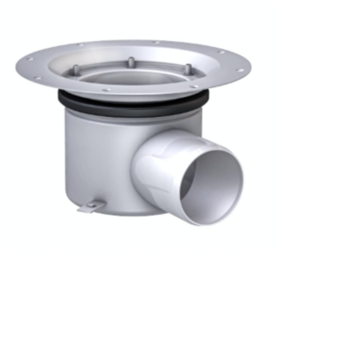 Teleskopisk underdel EG 150, sluk, 75 mm, AISI 304, Aco - ACO EG 150 TELESKOPISK UNDERDE