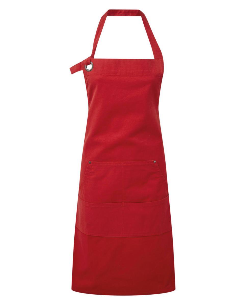 Forkle Premier P137 Calibre Apron - Forkle Premier P137 Rød One Size
