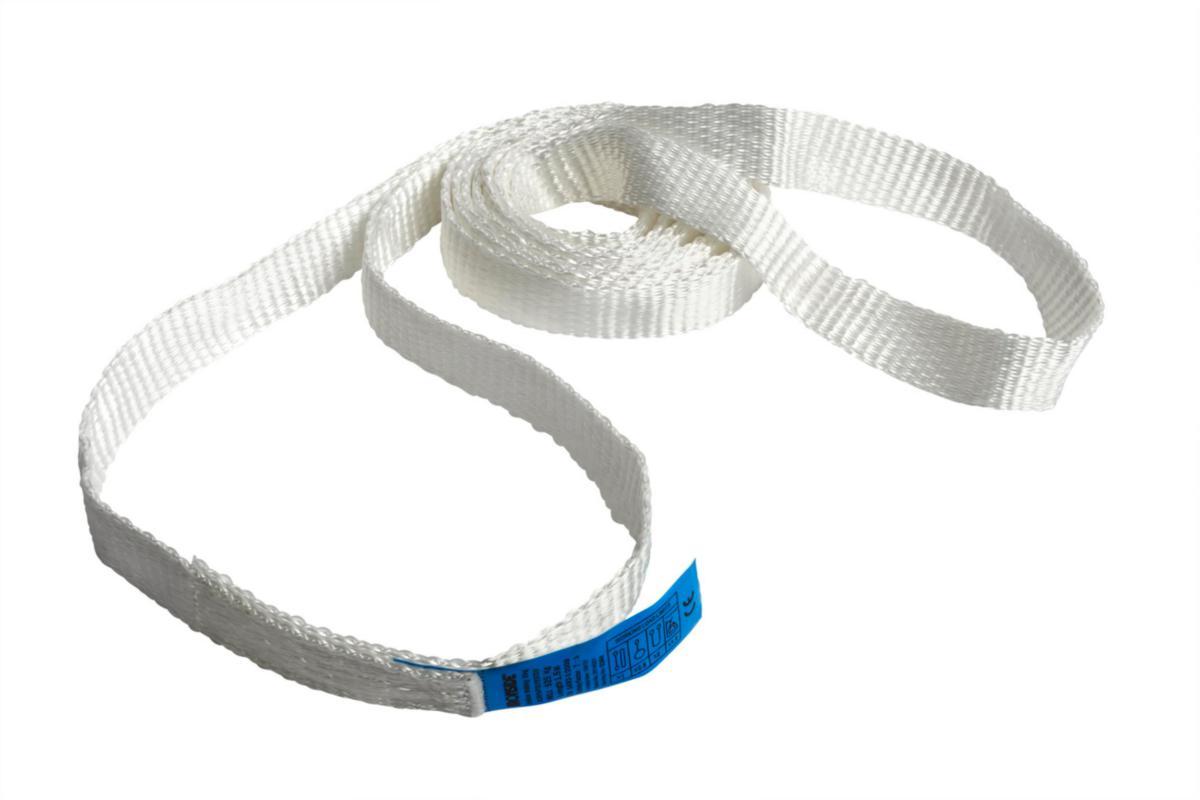 Båndslynge Ironside - Båndslynge 0.525 tonn hvit Ironside 1m 0.525T 100129