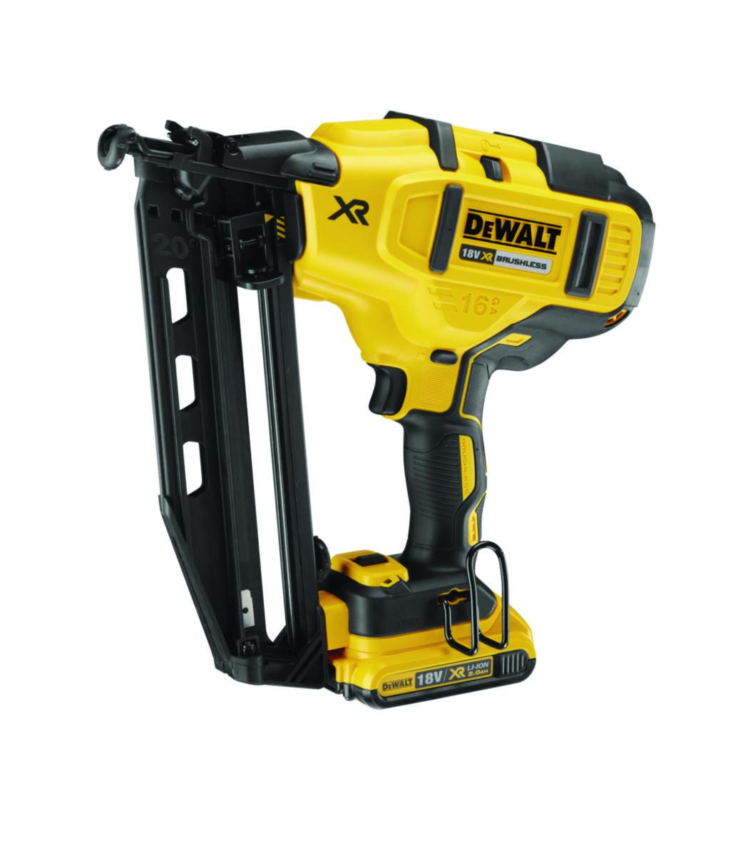 Dykkertpistol DeWalt DCN660D2 18V 2x2.0Ah 1.6mm - Dykkertpistol DCN660D2 DeWalt 18V 2x2.0Ah 1.6mm