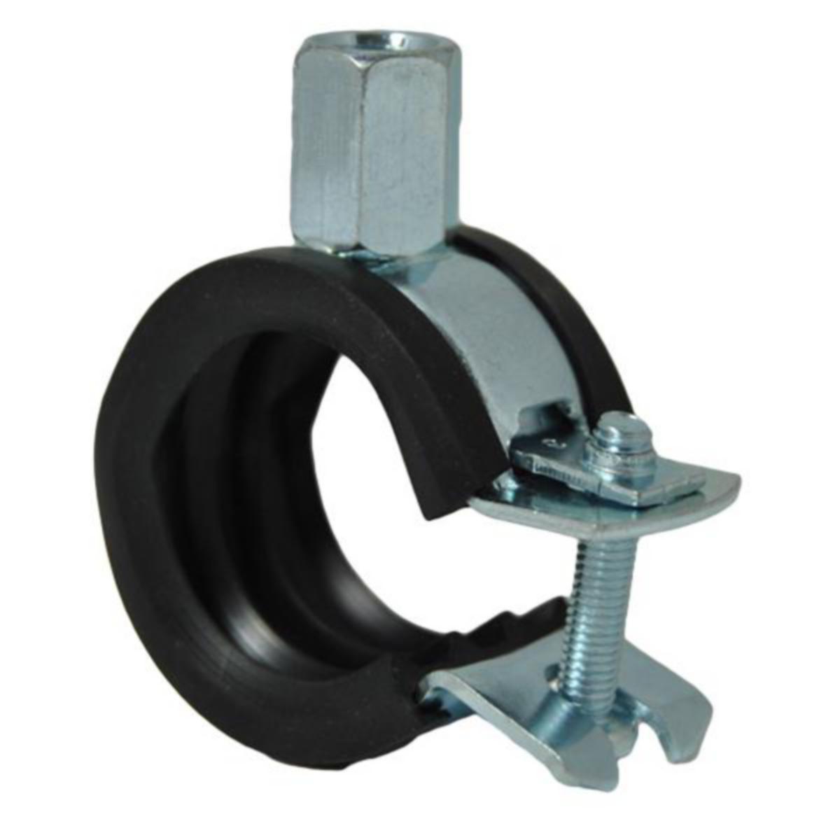Skruklammer ProClamp Snap med dempgummi, 1 skrue - 21 - 23 mm Proclamp snap m/dempgummi. M8/M10. ELZ