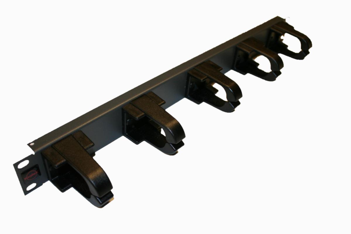 Kabelføringspanel Molex Knutsen 19" 1U - Kabelføringspanel 1U 19" 25.B016G