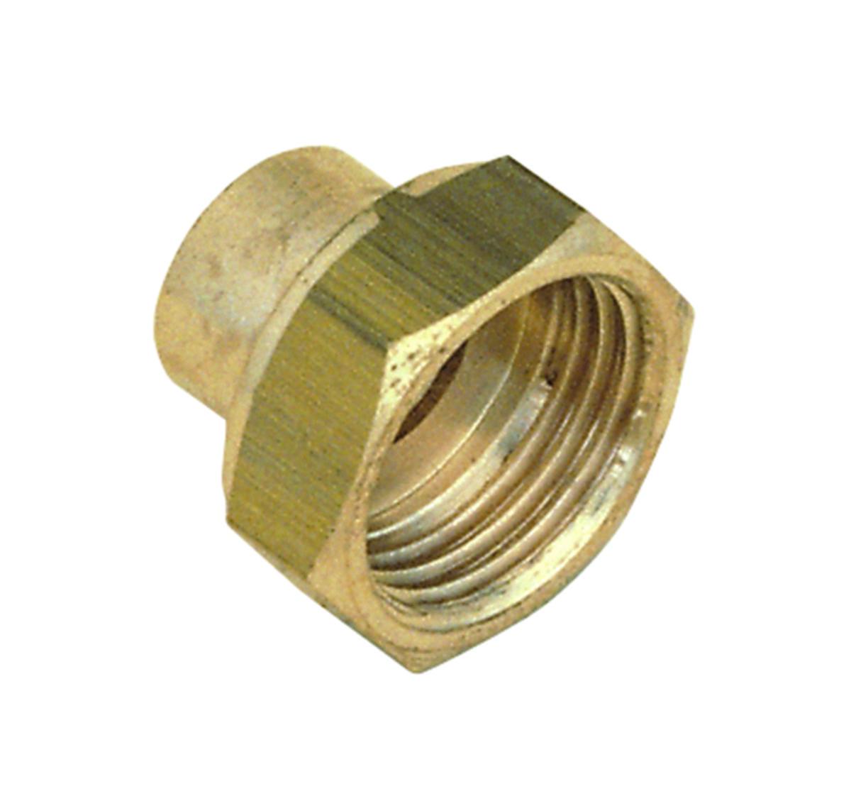 Overgangsmuffe rødgods 4270 G - 28 mm x 3/4" rødg. overg.muffe 4270 G
