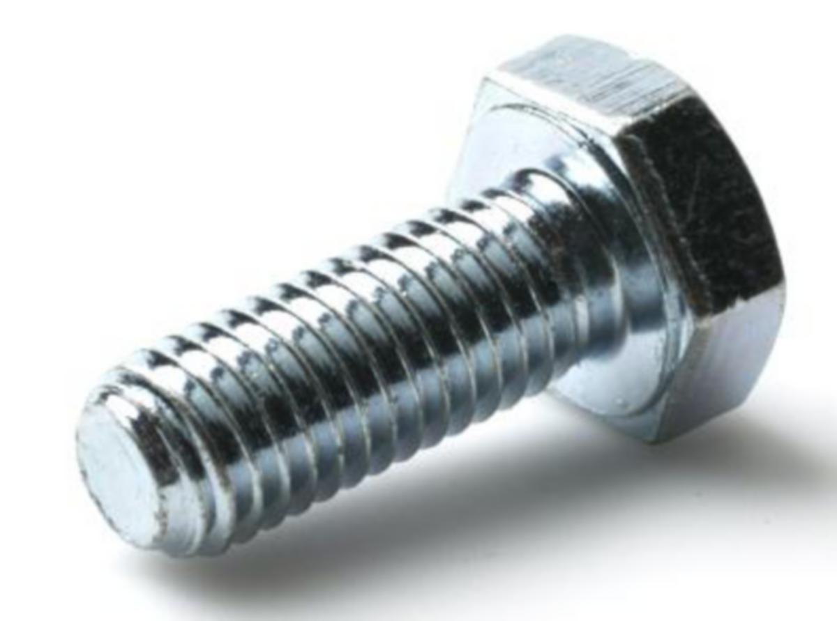 Sekskantskrue EC 933 8.8 elforzinket Arvid Nilsson - 6kt.skr 10X25 EZ D933 8.8 elforz helgjenget 100pk