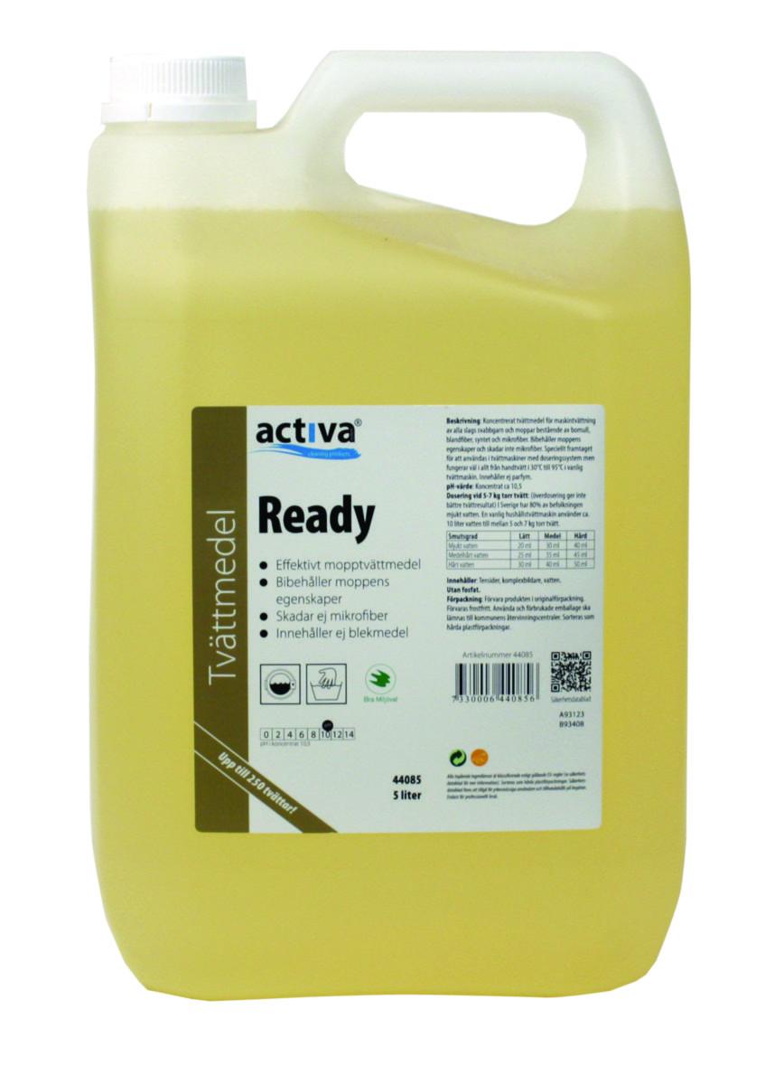 Moppvaskemiddel Activa Ready - Moppvaskemiddel Ready Activa 5L