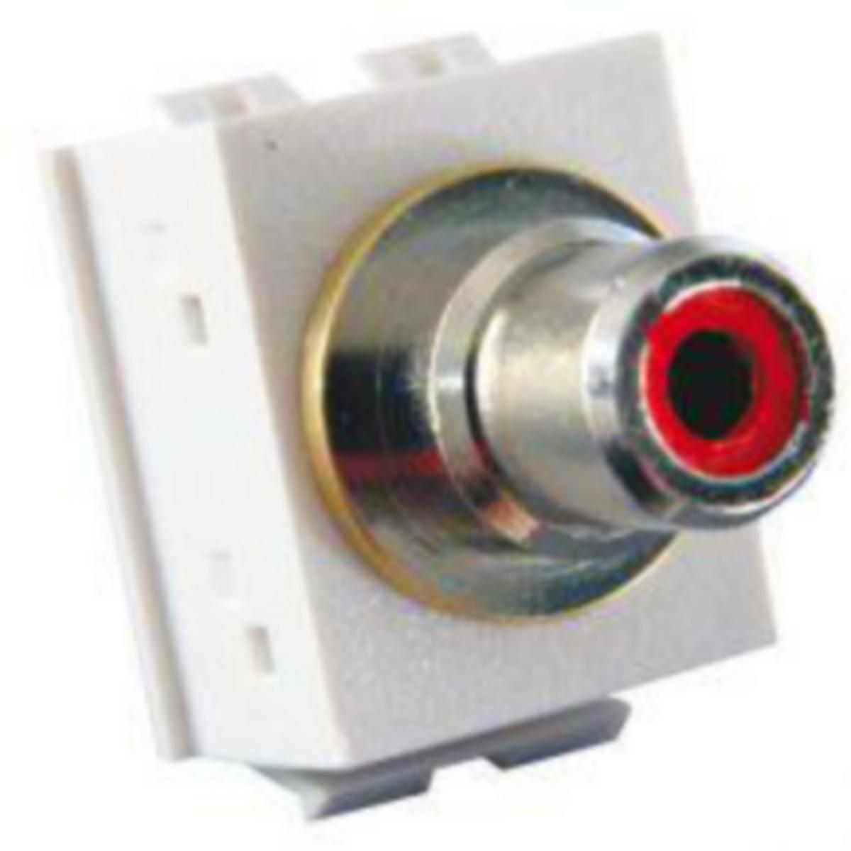 Multimedia adapter Molex RCA - Multimedia adapt. Hvit RCA-rød MSY-00033-R2 Hvit