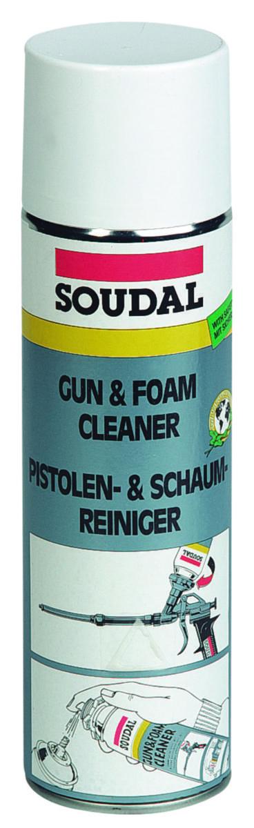 Rengjøringsmiddel Soudal Gun & Foam - Rengjøringsmiddel Gun & foam Soudal 500ml