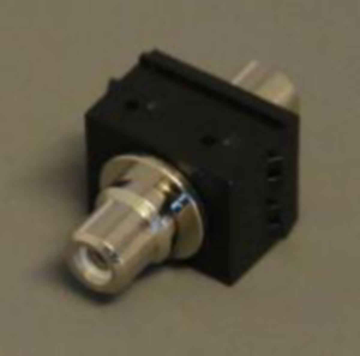 Multimedia adapter Molex RCA - Multimedia adapt.Sort RCA-hvit MSY-00033-W4 Sort