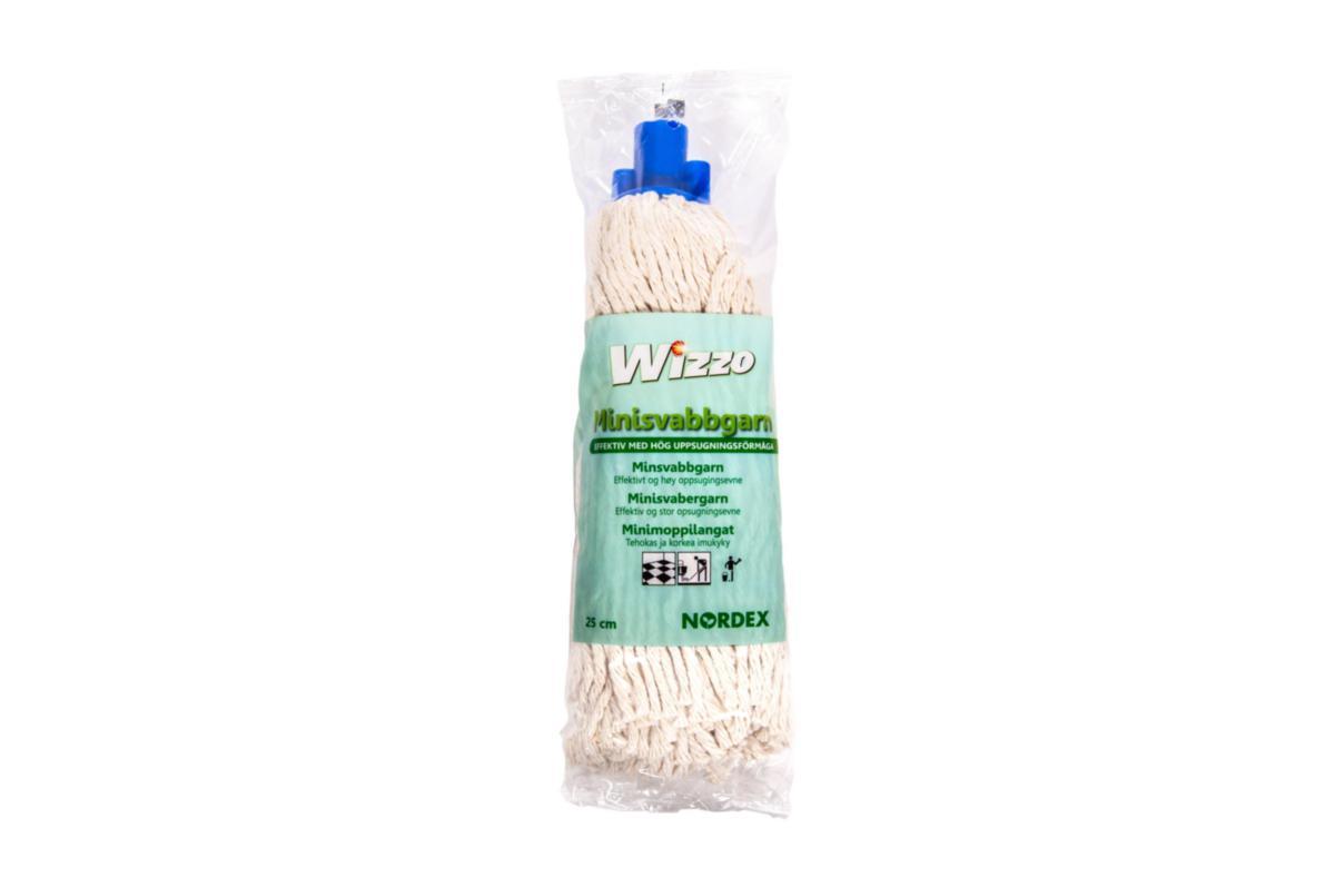 Moppegarn Nordex - Minimoppegarn Whizzo Nordex 25cm bomull gj. feste