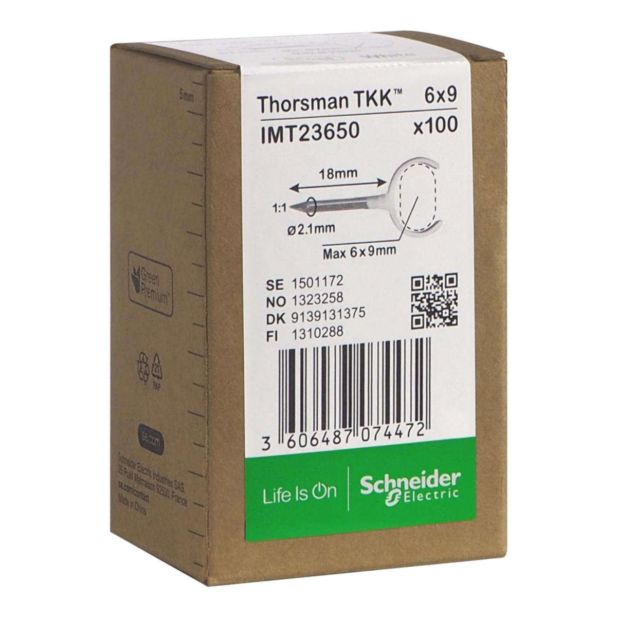 Metallklammer Thorsman TKK Spiker - Metallklammer TKK 6x9 spiker 2