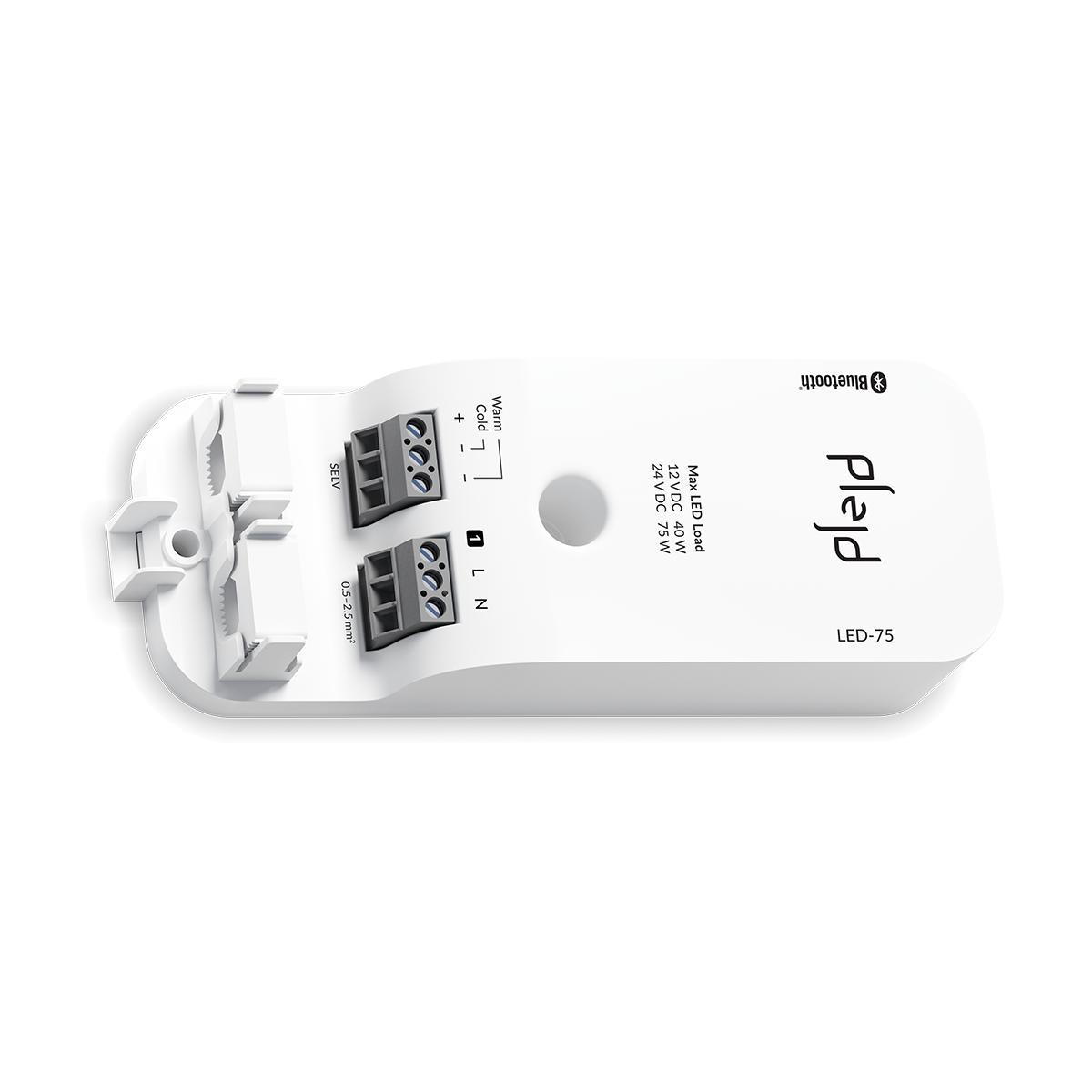 LED Driver Plejd 75W - LED-driver 75W,12/24VDC,TW,BT LED-driver med dimmefunksjon f