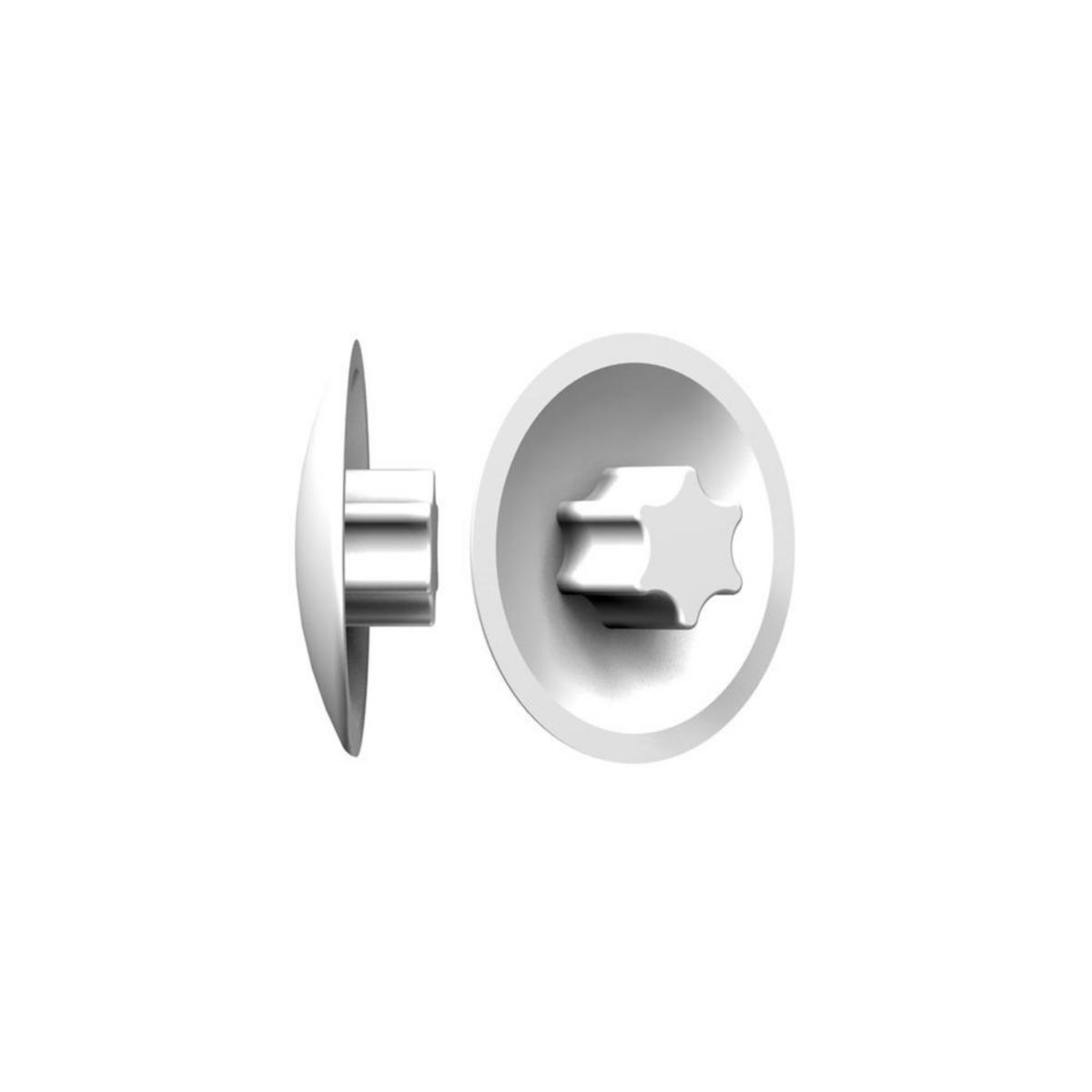 Karmpropp Fischer - Dekknapp for TX20 hvit 100 plastkappe KARMPROPP fischer