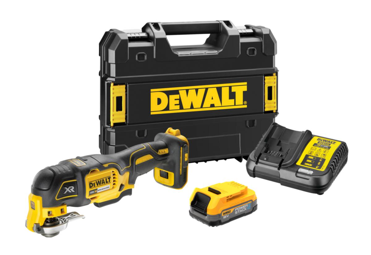 Multiverktøy DEWALT DCS356E1T - Multiverktøy DCS356E1T DeWalt 18V Powerstack