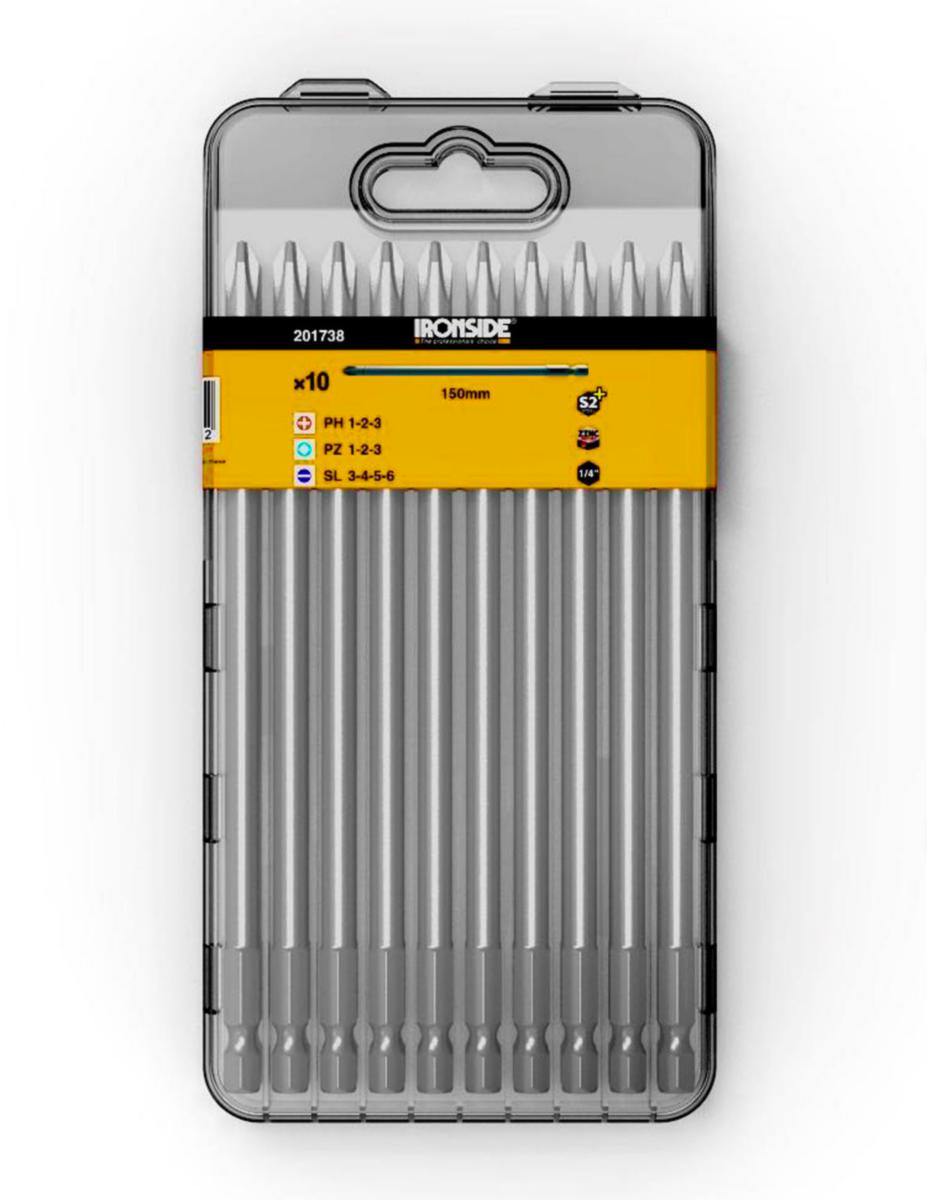 Bitssett Ironside Spor/PH/PZ - Bitssett Spor/PH/PZ Ironside L=150mm 10 deler